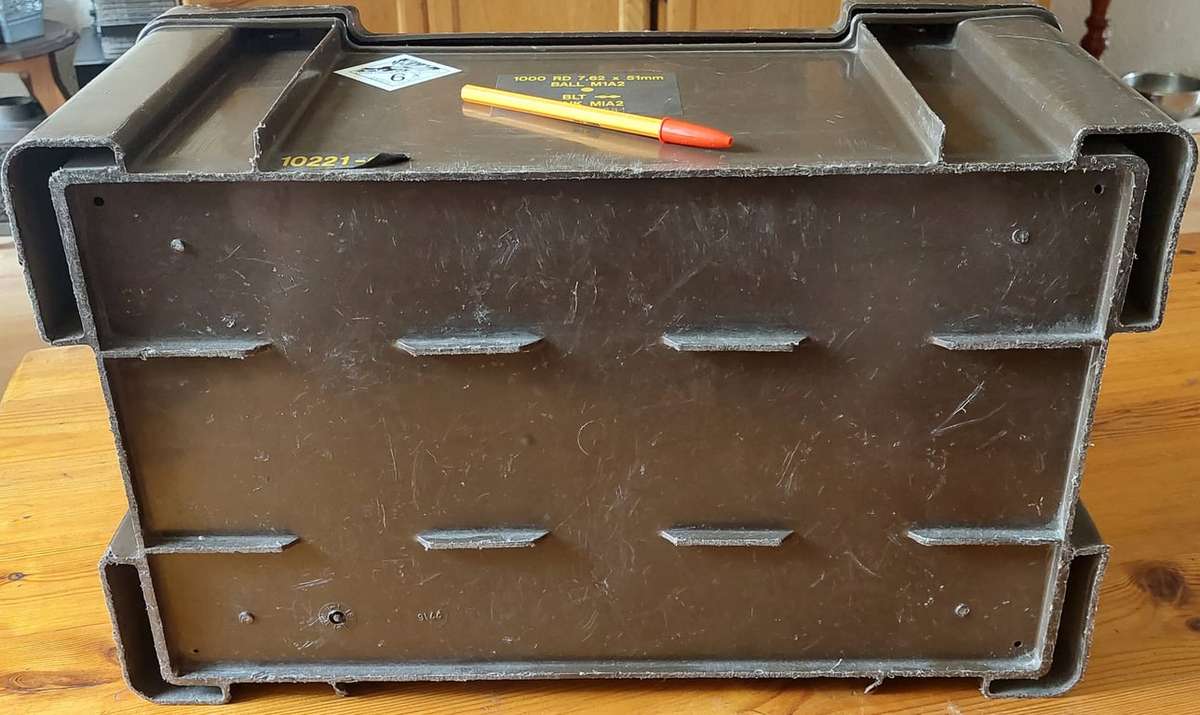 SADF - Ammo case with lid (Plastic)