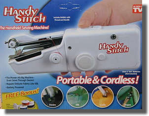 Handy Stitch Hand Held Portable Sewing Machine