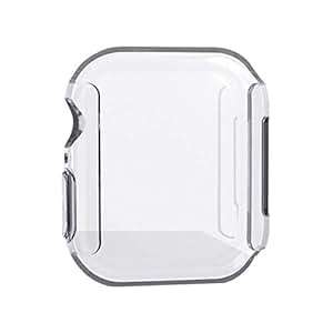 Miss-an Watch Case Apple Watch Case iphone Watch TPU Screen Protector All-around ultra-th (40MM)
