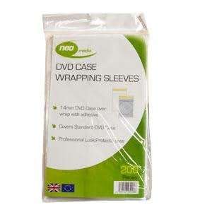 DVD Wraps for 14mm case Pack 200