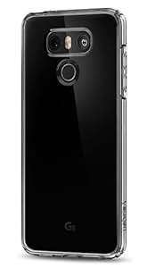 LG G6 Case Spigen Ultra Hybrid Crystal Clear NEW AIR CUSHION Technology Premium Bumper