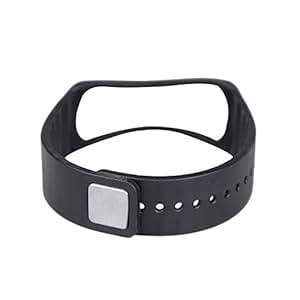 CAheadY Replacement Wristwatch BStrap WristbSamsung Galaxy Gear Fit R350 Durable (Black)