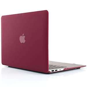 iDOO Hard Case { For MacBook Air 13 inch: A1369 / A1466 } - Matte Frosted Rubber Coated Hard Case S