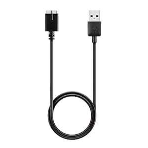 Baodanjiayou Black 1M USB Charging Cable Cord Fast Charger Line Polar M430 Running Watch