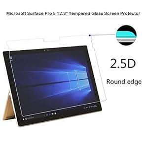 Microsoft Surface Pro 5 Screen Protector Fiimi Tempered Glass Screen Protector for Micro (12.3in)