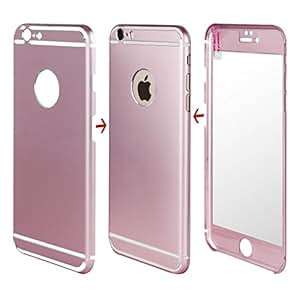 XGUO,iPhone 6/6s Plus Case Ultra-thin 360 Full Body Coverage Protection Aluminum Metal Case Cover w