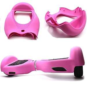 Clode Silicone Case Cover for 6.5 2 Wheels Smart Self Balancing Scooter Hover board (Pink)