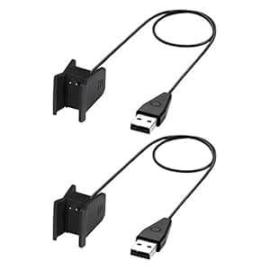 Fitbit Alta HR Charger 2-Pack BeneStellar Replacement Charger Charging Cable With Reset Function for