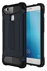 Huawei P9 Lite case, Pasonomi [Heavy Duty] Shock Reduction / Bumper Rugged Protective Case Cover f