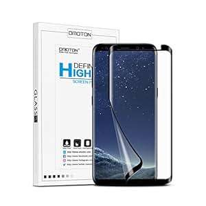 2 Pack Samsung Galaxy S8 Screen Protector OMOTON Pet Screen Protector for Samsung Galaxy S8 with Ful