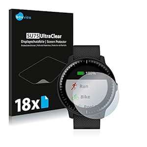 Savvies Screen Protector Garmin Vivoactive 3 Music 18 Pack Protection Film