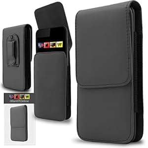 IWIO Samsung Galaxy S8 Plus 2017 GREY PU Leather Protective Pouch Belt Magnetic Holster Flip Case S