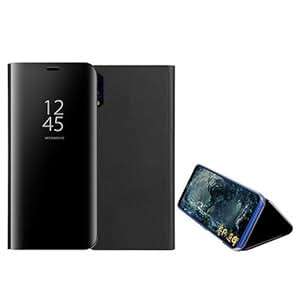 Funda Mirror Plating Flip Case Huawei P20 Black