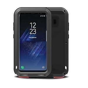 Samsung Galaxy S8 Case Eastcoo Armor Tank Hybrid Aluminum Metal Bumper Heavy Duty case Shockproof