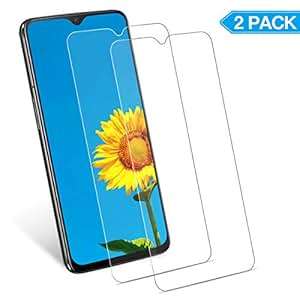 YSXGY OnePlus 6T/OnePlus 7 Screen Protector 2 Pack 9H Hardness Scratch Resistance Case (OnePlus 6T)