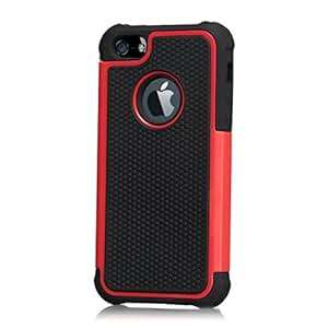 32nd ShockProof Series Dual-Layer Shock Kids Proof Case Cover Apple iPhone 5 5S & SE Heavy D