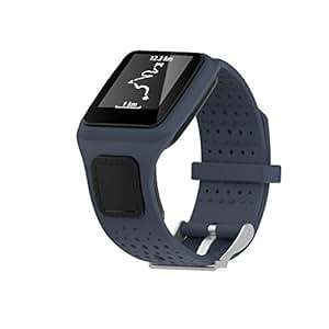 Beimaji Trade Replacement Soft Silicone Gel Watch BWristbStrap Sport Bracelet TomTom Mul