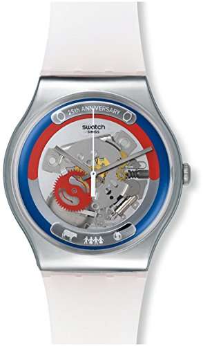 Swatch Unisex SUOZ195 This Is My World Analog Display Quartz White Watch