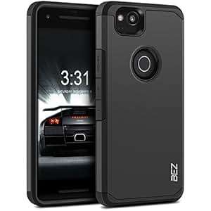 BEZ Google Pixel 2 Case Shockproof Case Cover Shock Absorbing Best Heavy Duty Dual Layer Tough Cover