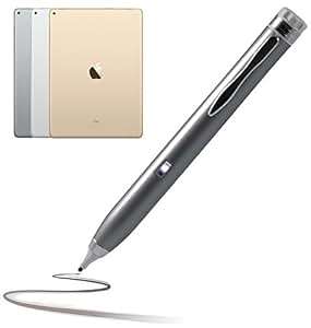 Navitech Grey Pro Works Active Stylus Pen Compatible With Apple iPad Pro