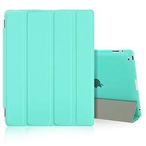 BESDATA Magnetic Smart Cover for Apple iPad 2/iPad 3/ iPad 4 Bundle with Screen Protector Cleani