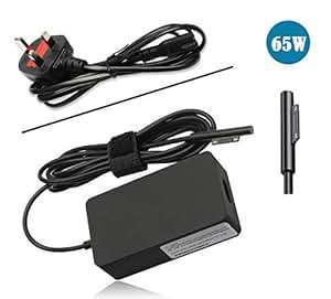 Surface Pro Surface Laptop Charger 65W Adapter Charger Compatible Surface Pro 3/4/5/6 Surface L