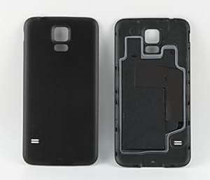 CXMALL Samsung Galaxy S5 Replacement Back Cover with Rubber Seal Waterproof Gasket Plain Plastic Hou