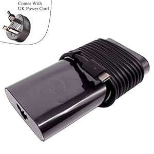Dell XPS 15 9575 9570 Precision 5530 Laptop Charger USB-C Type 130w Original Ac Adapter UK Pow