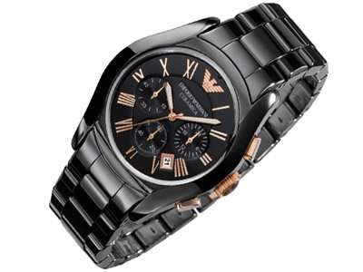 Armani Classic Black Men's Watch