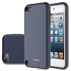 iPod Touch 6th/5th Generation CaseLEEGU Full-Body Armor Ultra Slim TPU PC Dual Layer Cover Sho