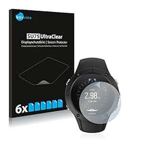 Savvies Screen Protector Suunto Spartan Trainer 6 Pack Protection Film (6-Pack)(Clear)