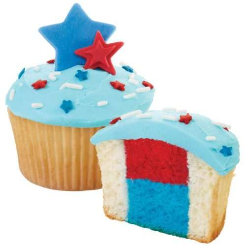 Wilton Two Tone Cup Cakes Muffins Insert Decorating Core Pastry Celebration Tool