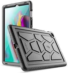 POETIC Galaxy Tab S5E Case Heavy Duty Shockproof Kids Friendly Silicone Case Cover TurtleSk (Black)