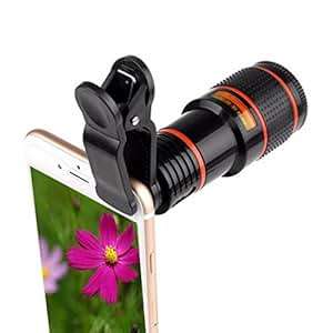 Phone Camera Lens Kit Goodsmiley 12X Universal Optical Zoom Lens Marco Lens Focus Telescope Camera L
