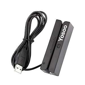 MSR90 USB Magnetic Strip Credit Card Reader 3 Tracks Mini Mag Hi-Co Swiper