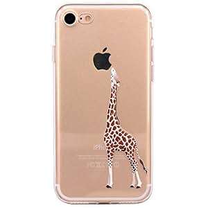 iPhone 7 Case, JIAXIUFEN TPU Silicone Gel Soft Clear Case Cover for Apple iPhone 7 4.7 inches (2016