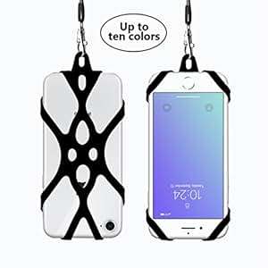 2 in 1 Cell Phone Lanyard Rocontrip Strap Case Holder Detachable Neckstrap Universal Smartp