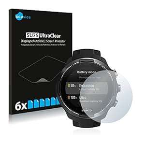 Savvies Suunto 9 Screen Protector 6 Pack Protection Film