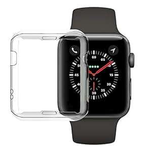 Aimus Apple Watch Case 38mm iWatch 2 iWatch 3 TPU Screen Protector Full Cover Apple Watch Ser (38MM)