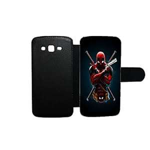 The Cannons Wallet Case Marvel Comics Avengers Deadpool Bling Case for Samsung Galaxy J5 2015