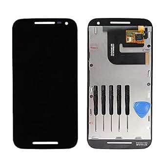 LL TRADER For Motorola Moto G3 XT1541 XT1540 Black LCD Digitizer Assembly Replacement Display Touch
