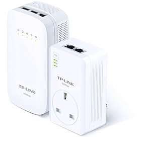 TP-LINK TL-WPA4530KIT AV500 Powerline AC750 Wi-Fi KIT Range Extender/Wi-Fi Booster/Hotspot with AC
