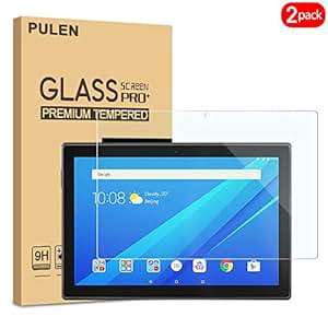 PULEN 2 Pack Compatible Lenovo Tab M10 Screen Protector Premium Quality Tempered Glass Bubble Free