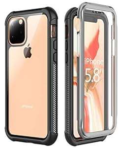 iPhone 11 Pro Case Full Body Heavy Duty Protection Shockproof Case Built-in Screen Protector iPh