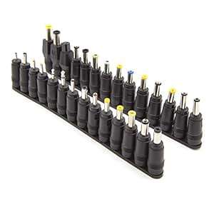 PChero New Laptop Notebook 28pcs Universal Input DC Plug Set Jack Tips