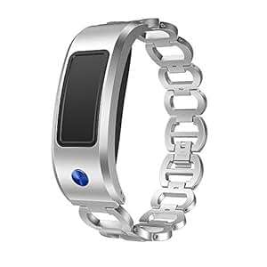 Straps Garmin Vivofit Stainless Steel Strap Replacement Metal Wrist BLuxury Alloy Diamond Br