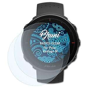 Bruni Screen Protector Polar Vantage M Protector Film 2 x crystal clear Screen Protection Film