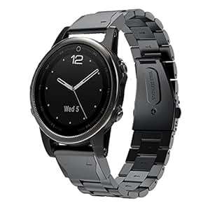 Garmin Fenix 5S Diadia Quick Replacement Stainless Steel Easy Fit Wrist BGarmin Fenix 5S