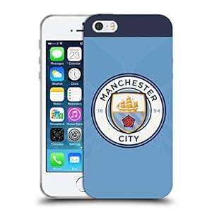 Official Manchester City Man City FC Home Badge Kit 2016/17 Soft Gel Case for Apple iPhone 5 / 5s /