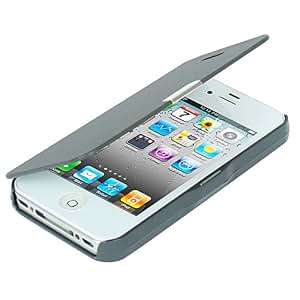 iPhone 4s Case iPhone 4 case MTRONX Magnetic Ultra Folio Flip Slim Leather Twill Case Cover Pouch